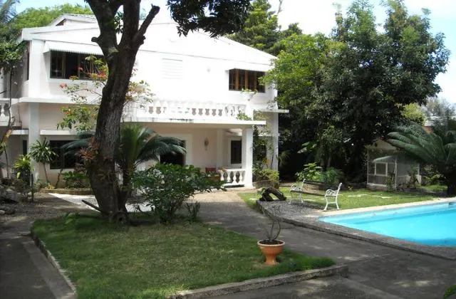 Hostel Villa Carolina Puerto Plata piscina